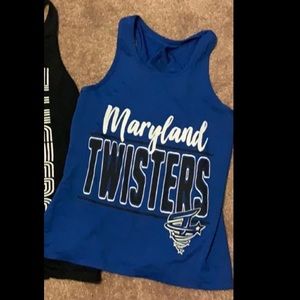 Maryland twisters blue tank top